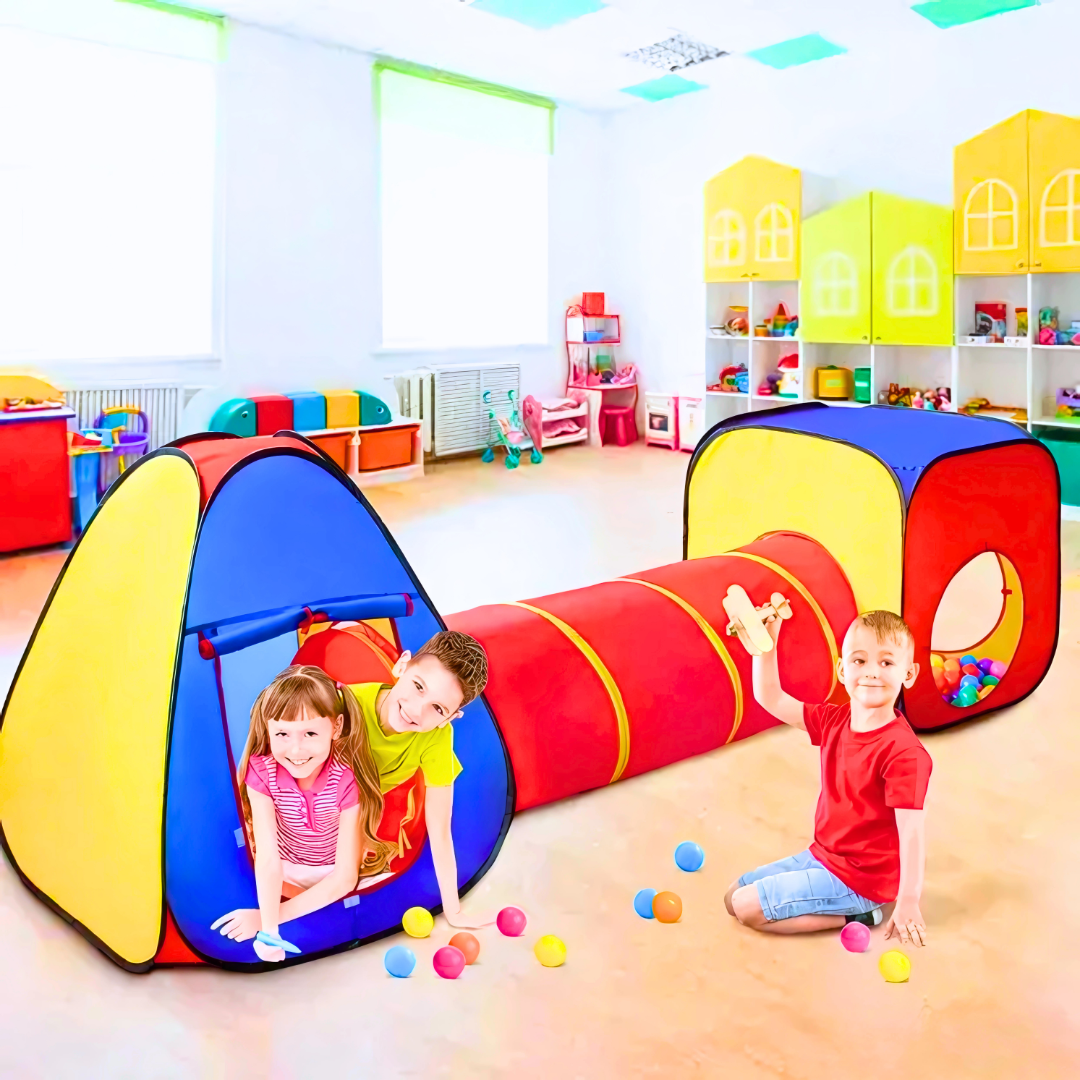 Tunel + kućica za decu