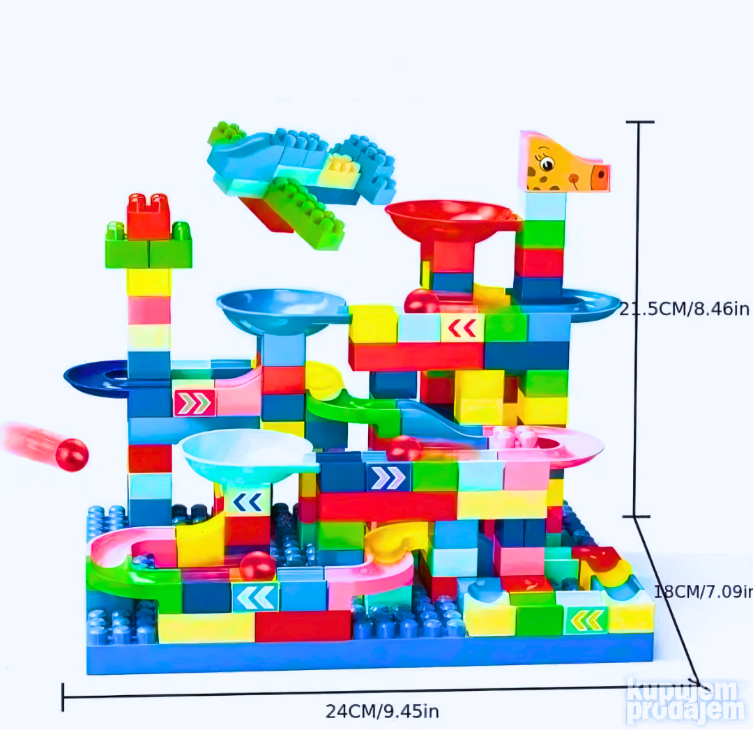 Blok kocke 267 kom