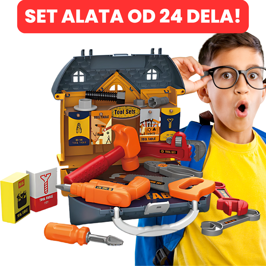 MUŠKI SET ALATA ZA DECU